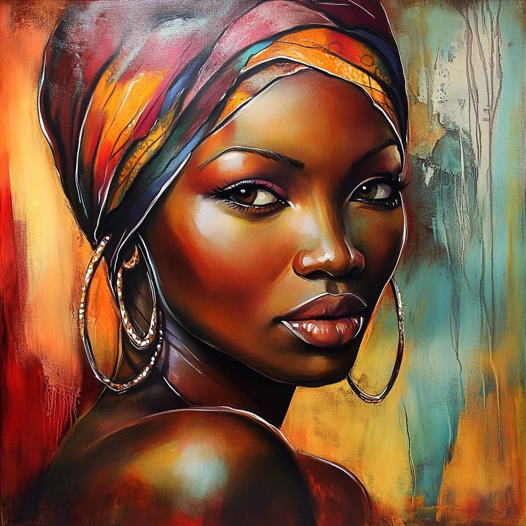 Beautiful African Woman