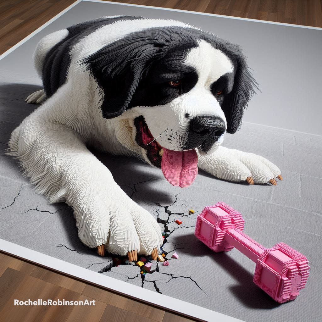 A Saint Bernard Dog - Lord Byron