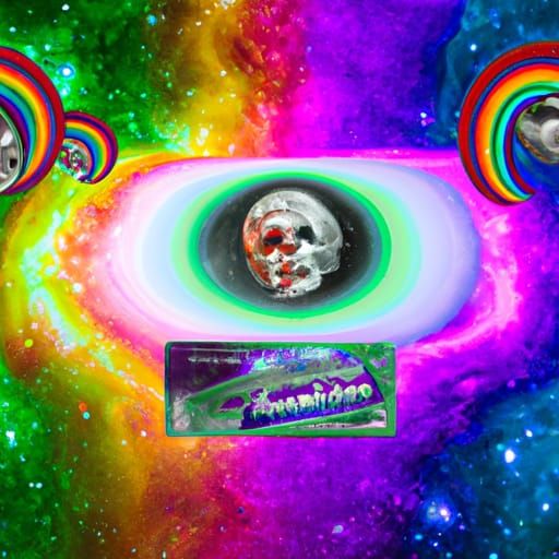 Skittles taste the rainbow 8k resolution holographic astral ...