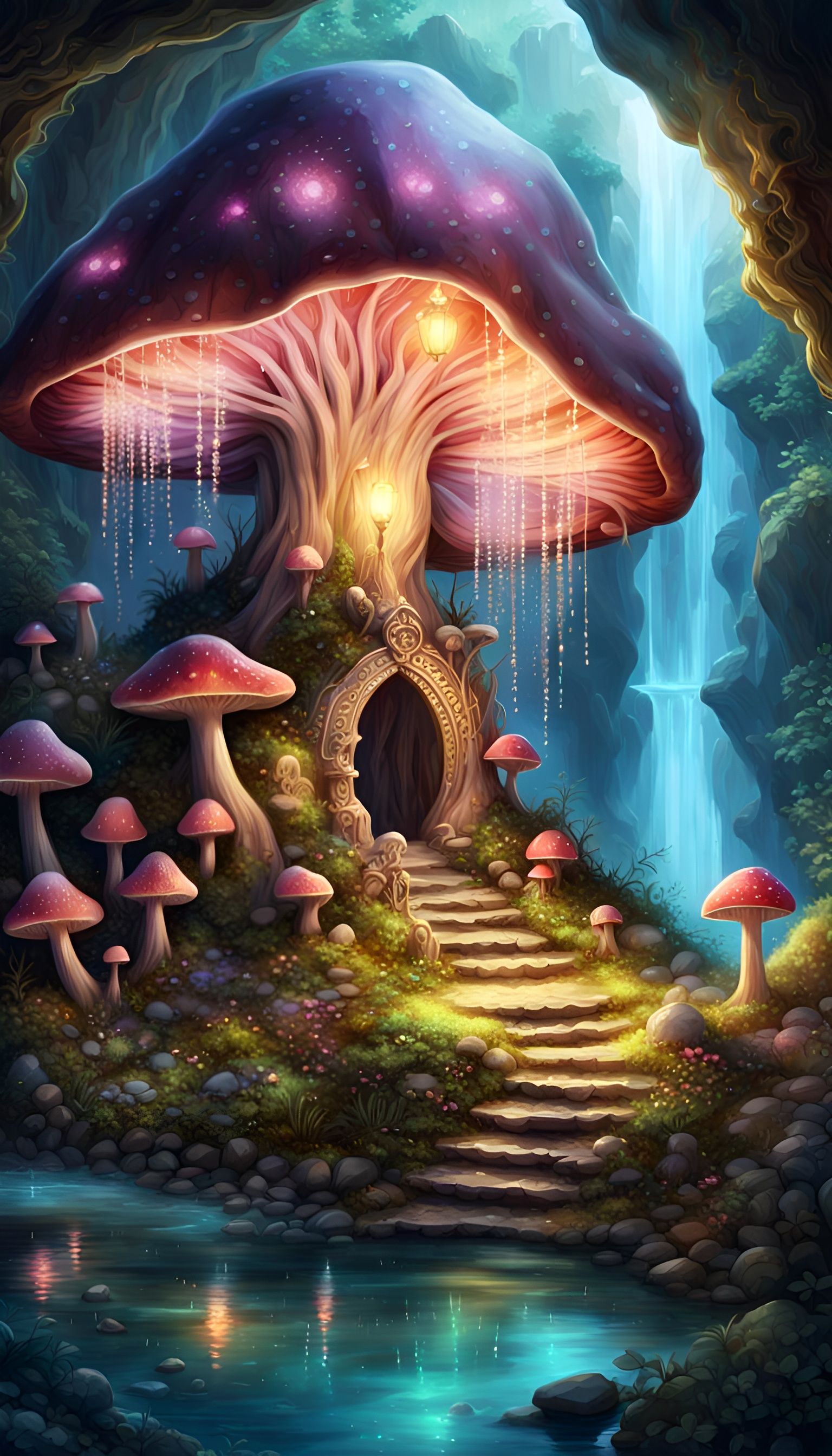 Entrance to the fairy realm  by @Lucy
