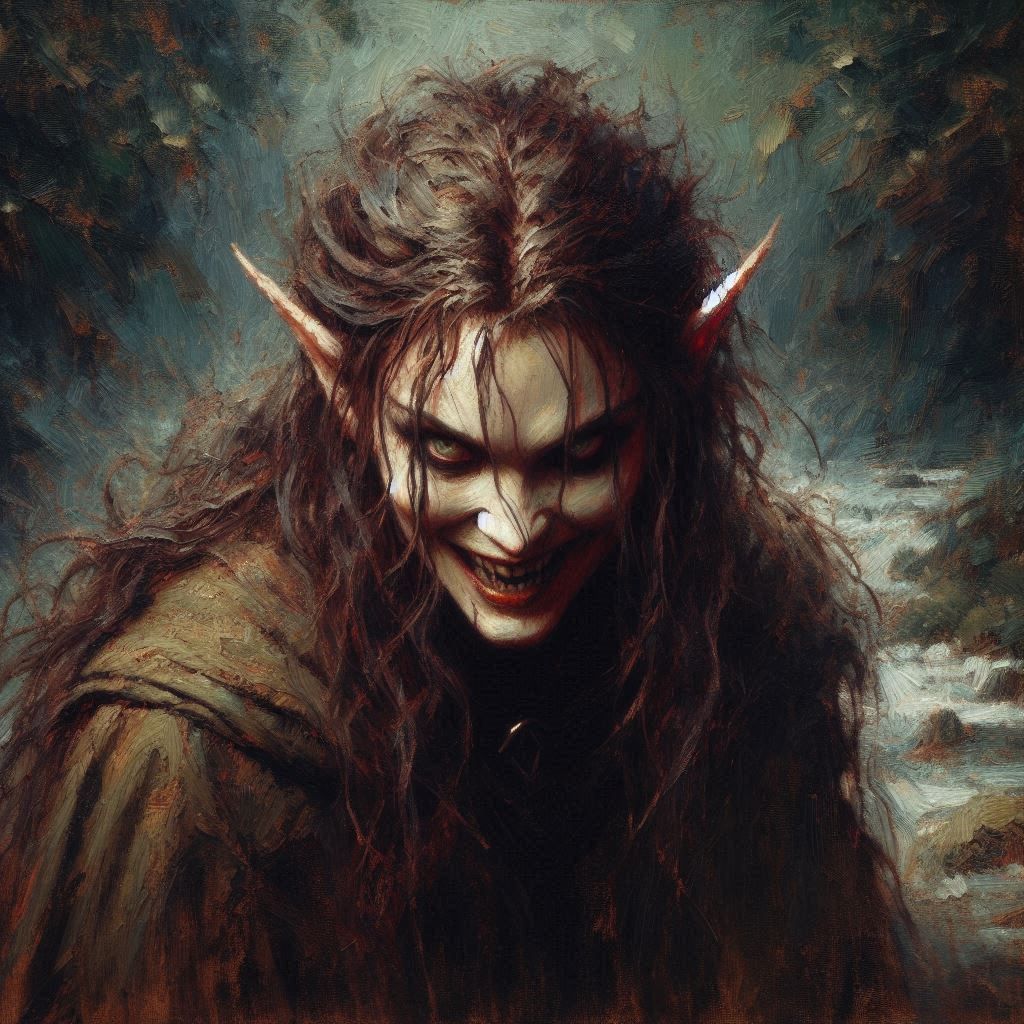 Evil Elf Portrait 2