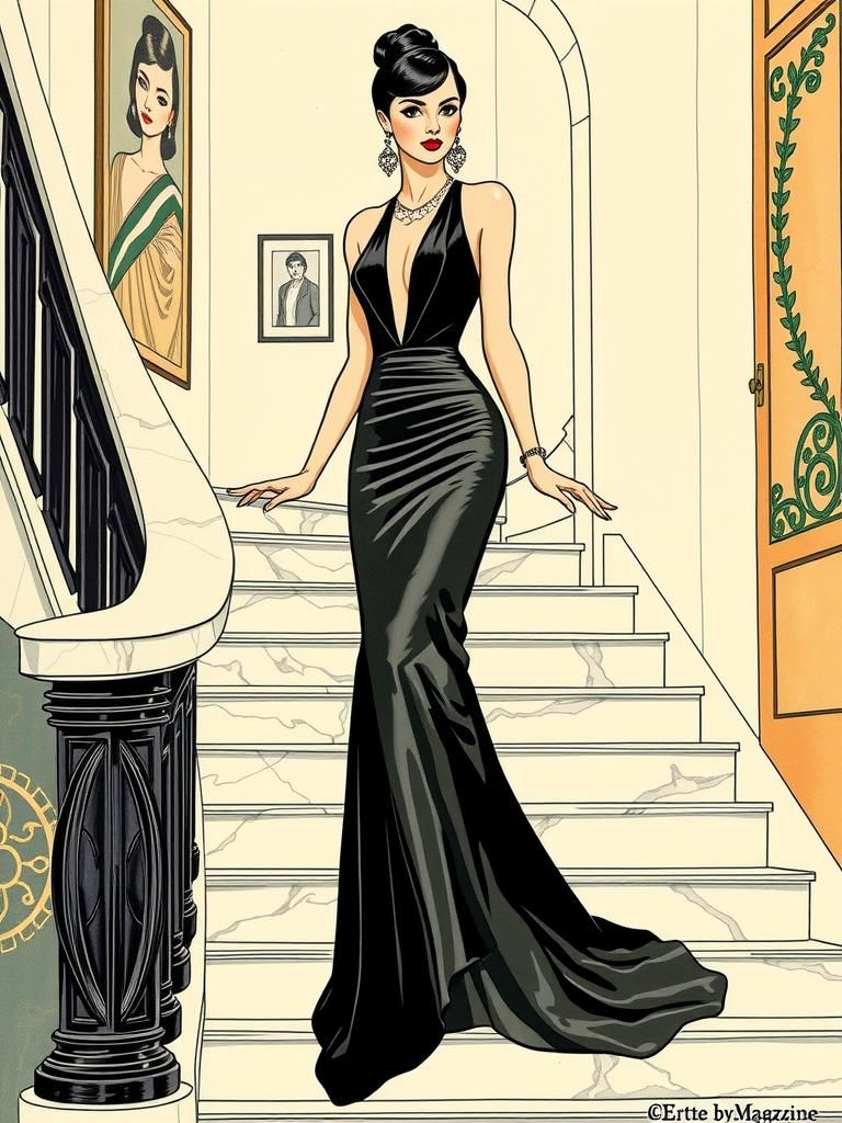 The Erté Gown