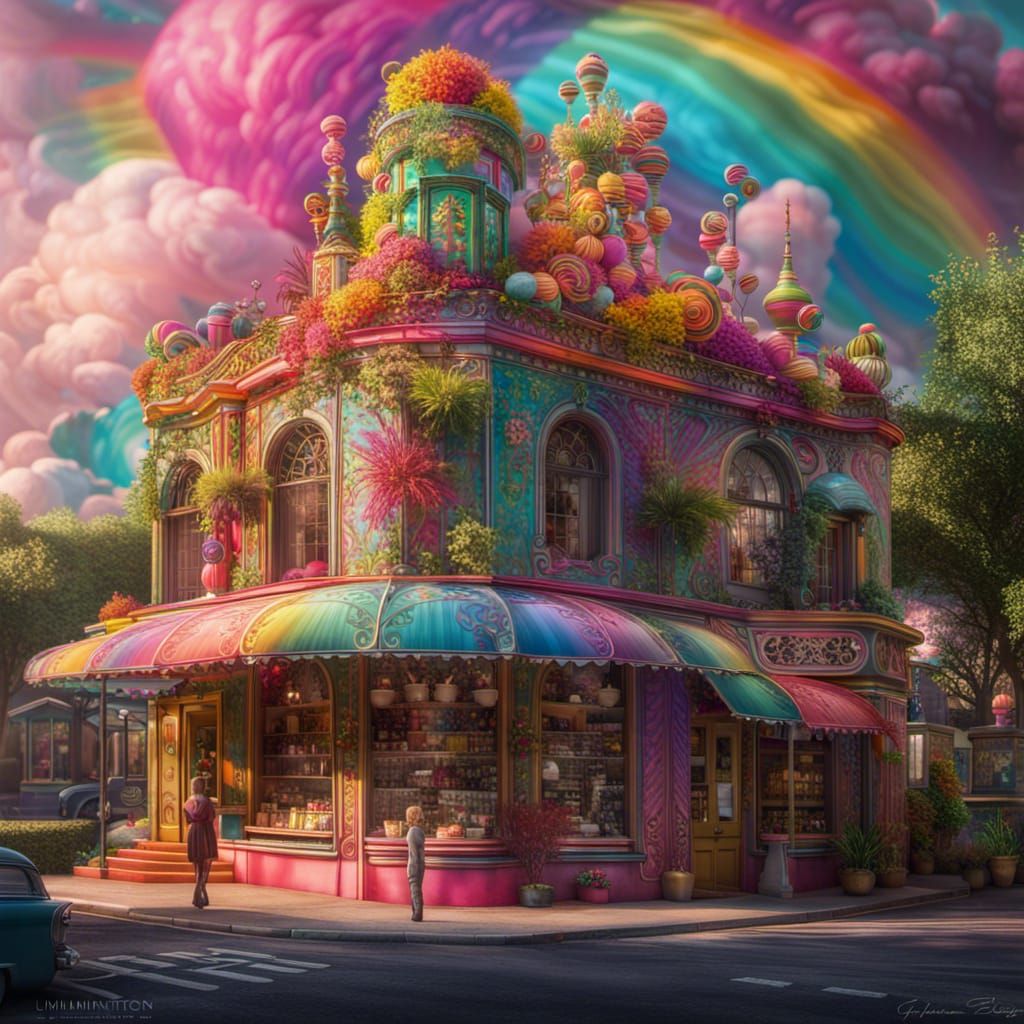 candy shop  by @alcapocchio