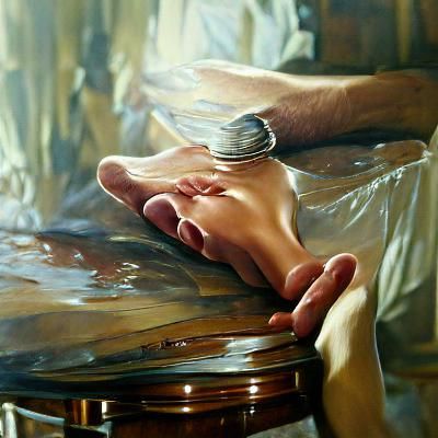 I am incomplete without my hand in his