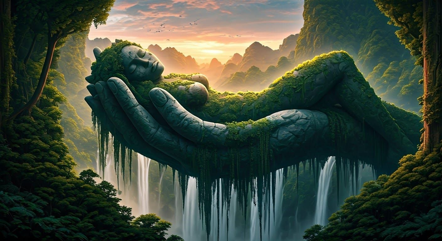 Nature's Gentle Embrace