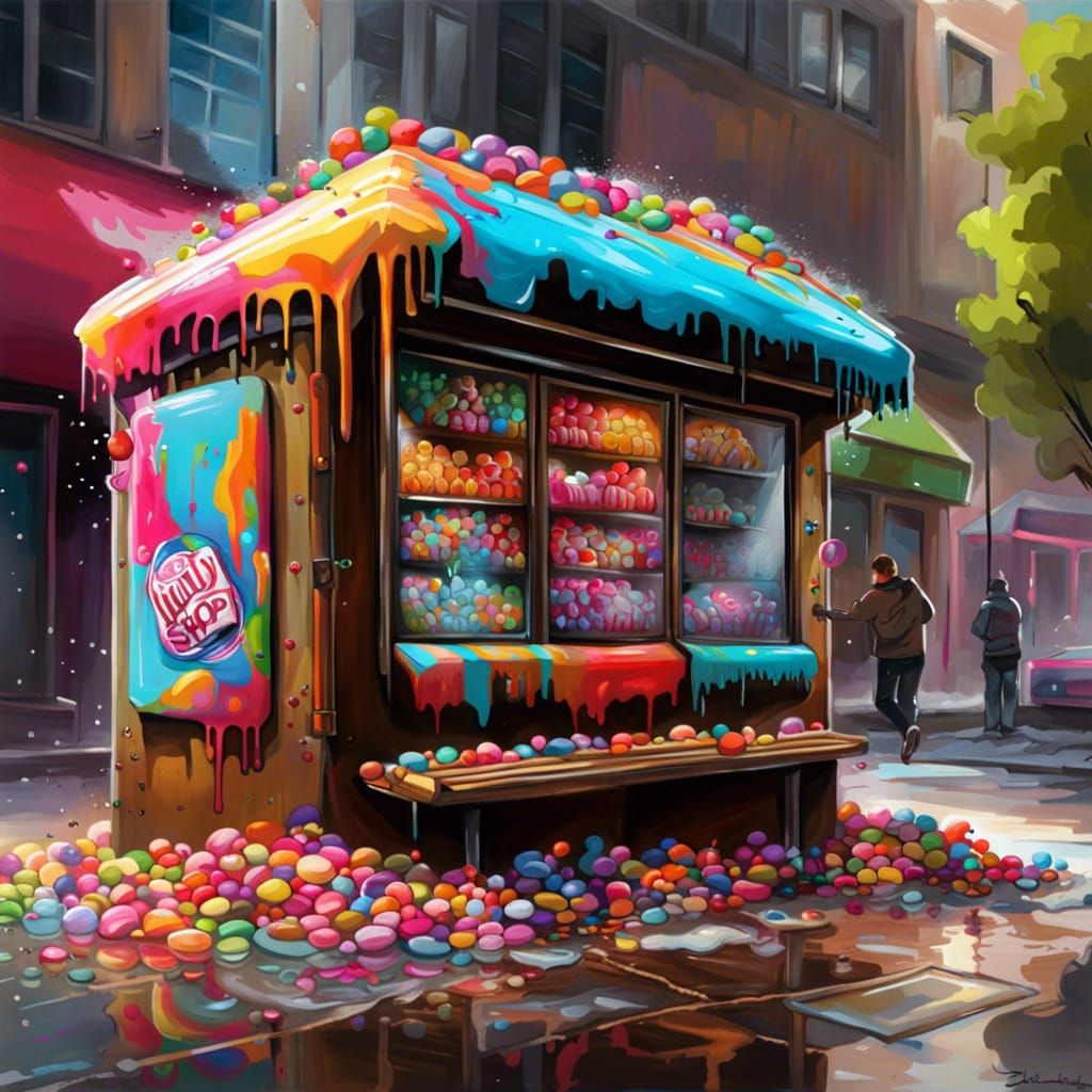 candy shop  by @premium