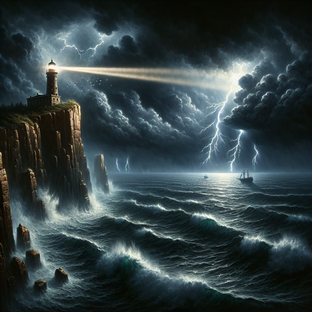 A light to pierce the dark.