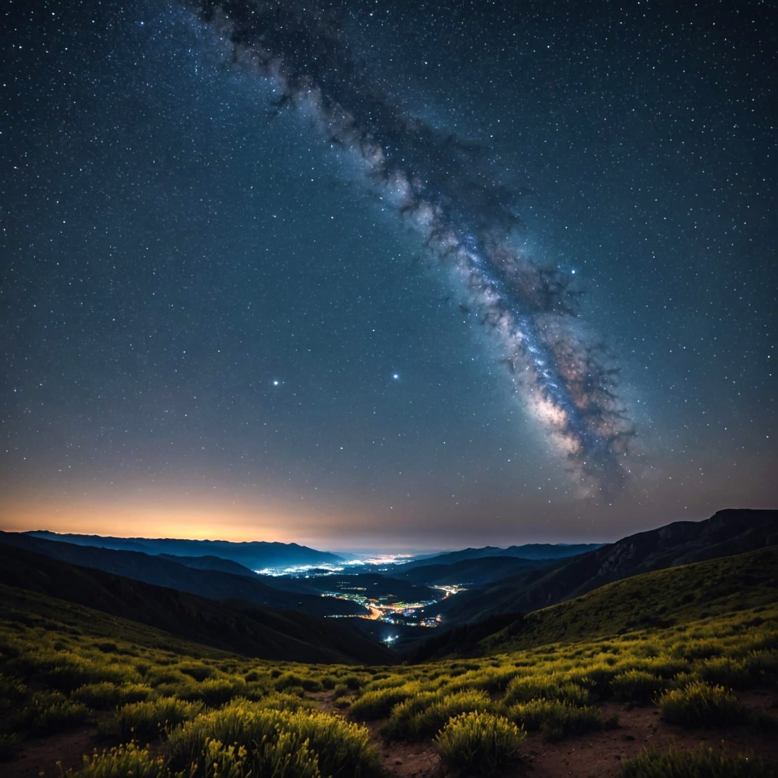 Starry sky, ultraclear, Breathtaking, depth of field
