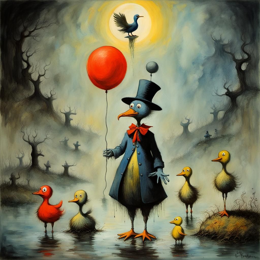 Mother Goose by Zdzislaw Beksinski Joan Miro Dr. Seuss Stephen Gammell