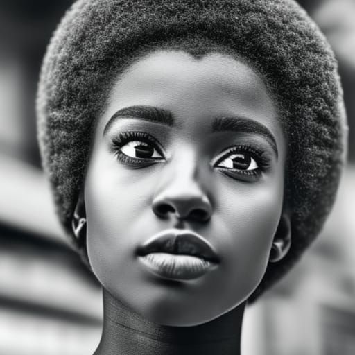 African girl