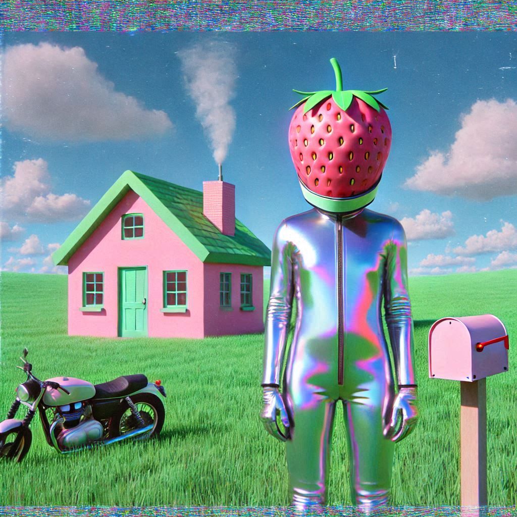 Racing for Strawberries and Mangos on Chrome Wheels