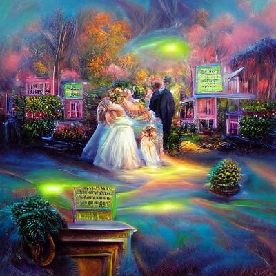 A wedding on Jupiter