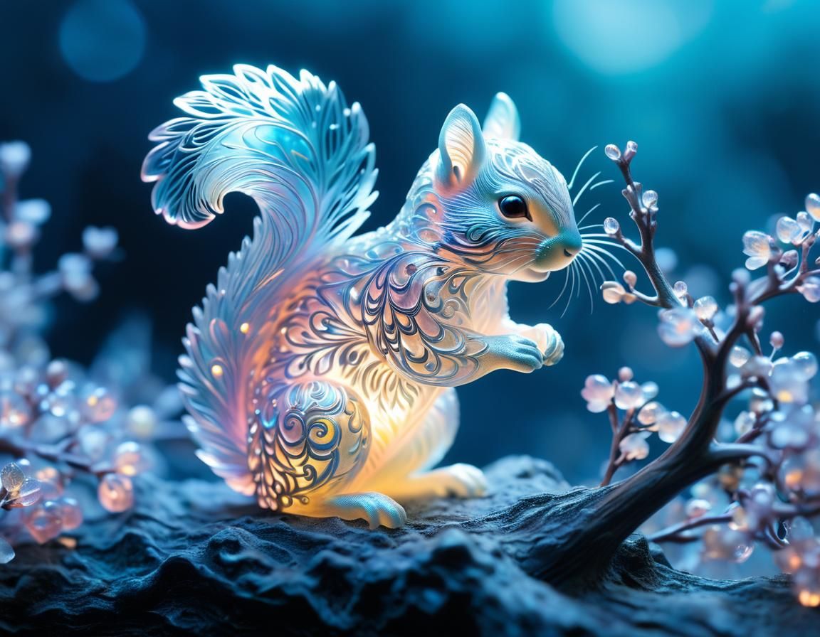 Filigree forest critter