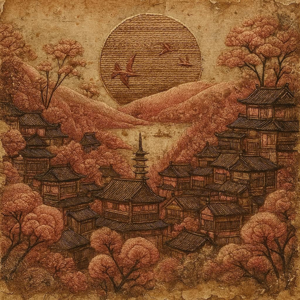 Old Japanese Embroidery
