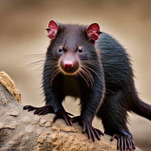 Tasmanian devil threats - AI Generated Artwork - NightCafe Creator