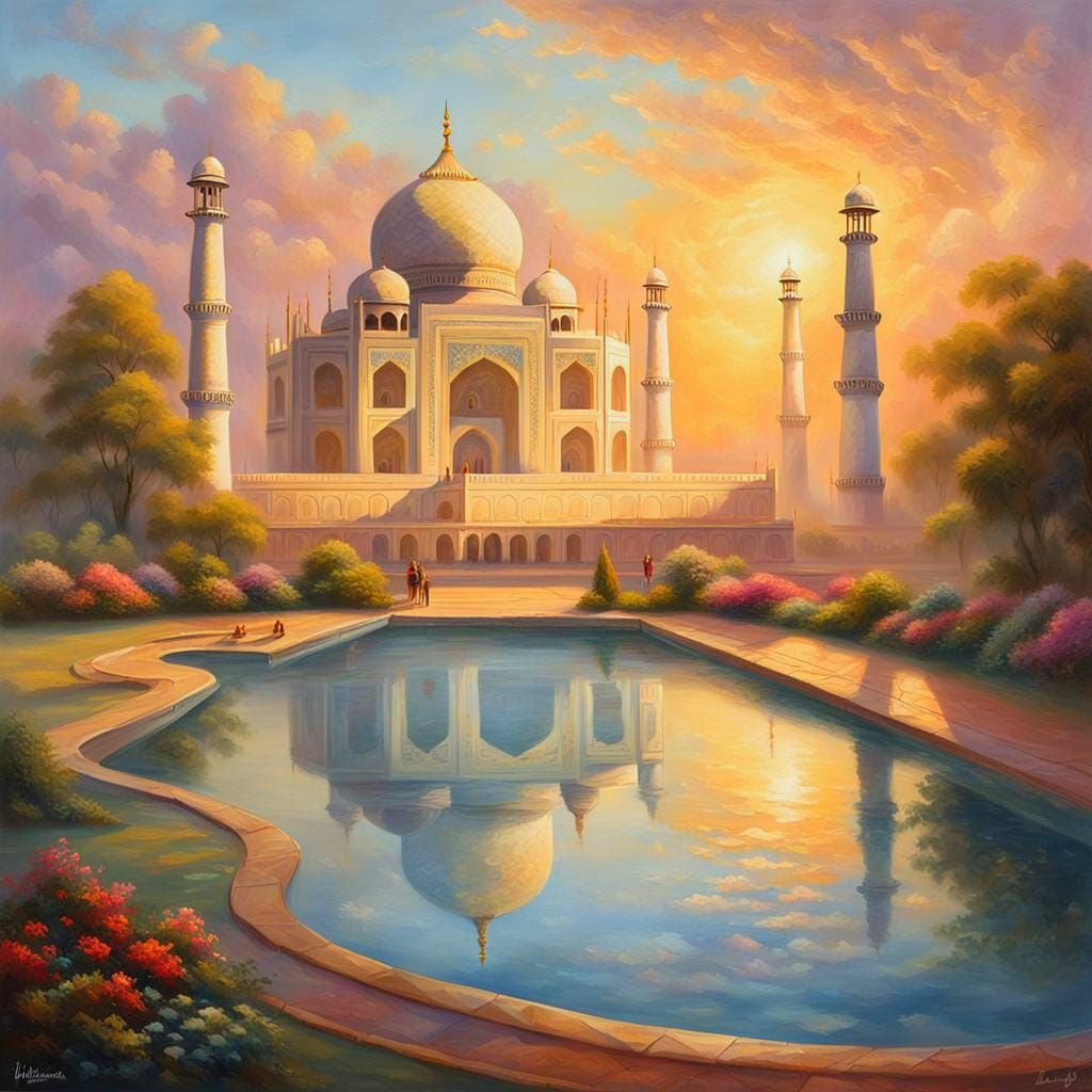 The Taj mahal