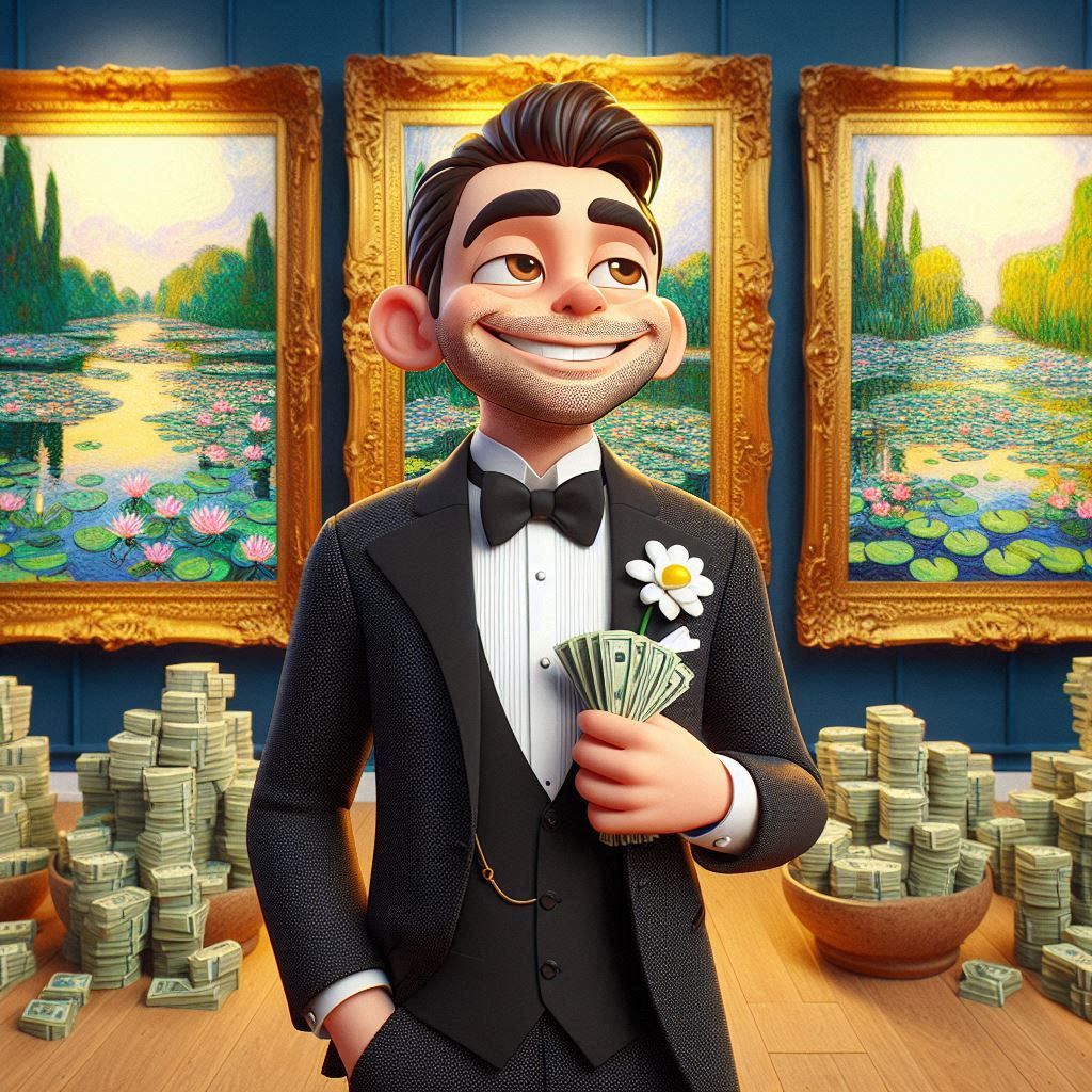 Monet. Monet, Monet - It's a Rich Man's World