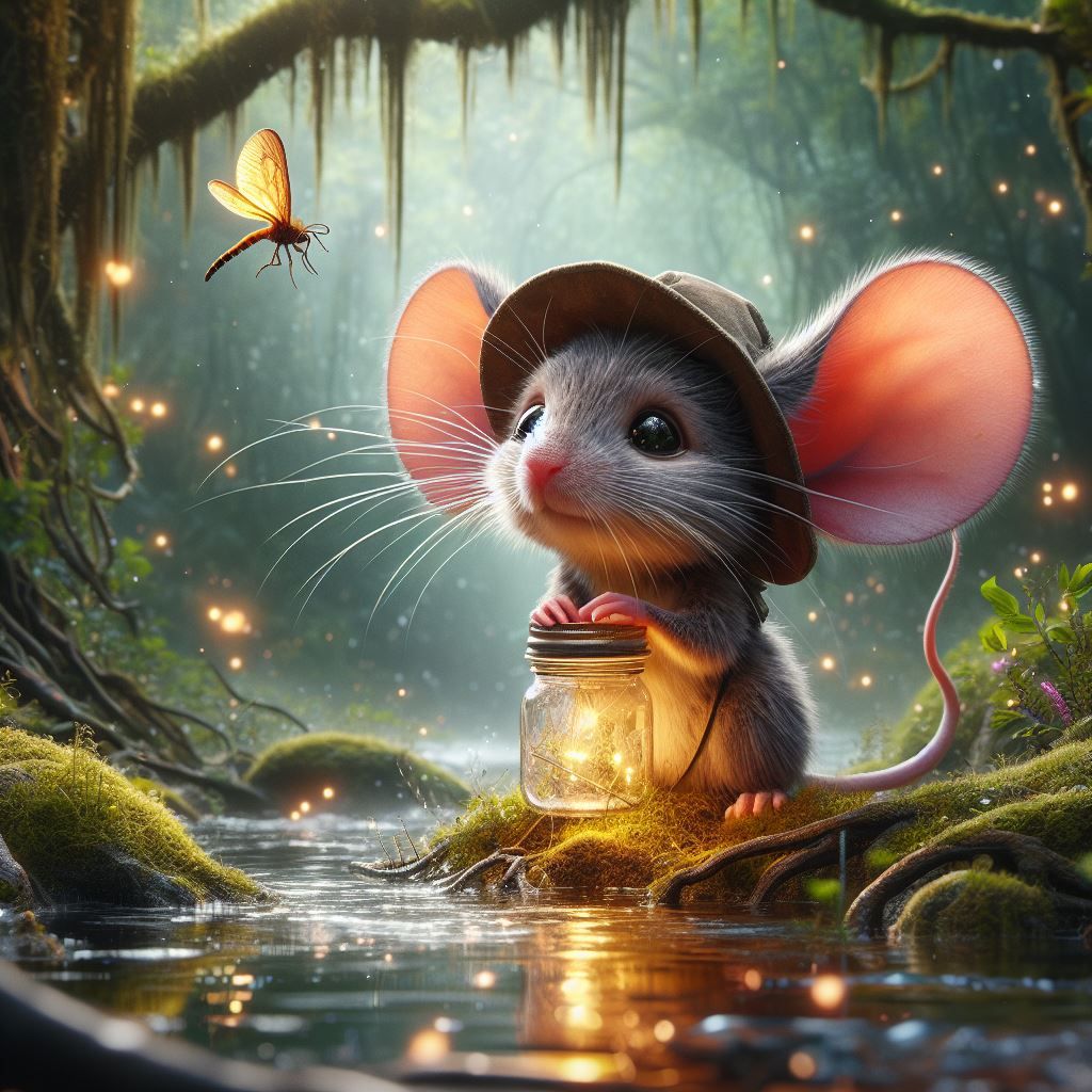 Wee little firefly catcher