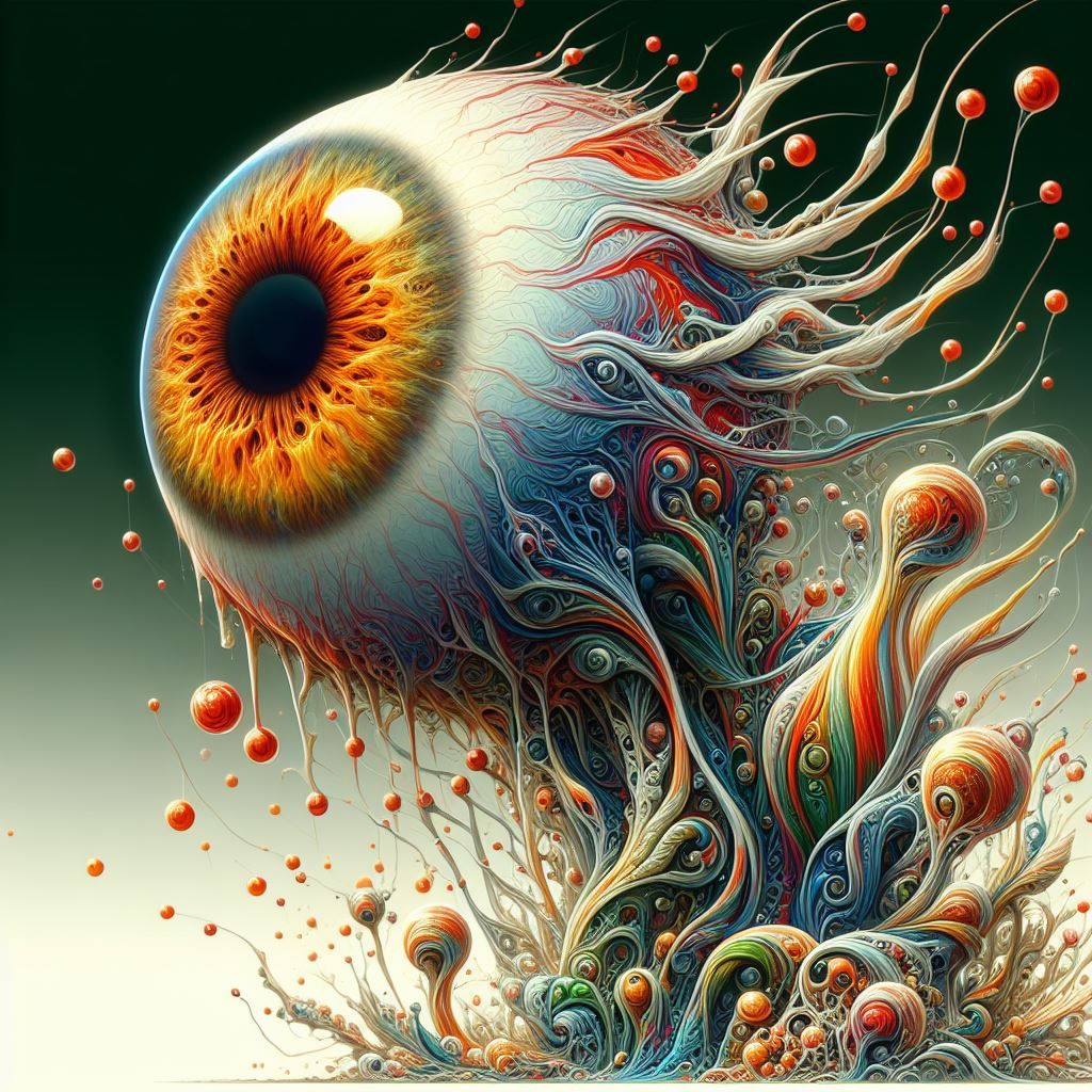 Starring Eye inspired by Kilian Eng, Thomas Kinkade and Naoto Hattori