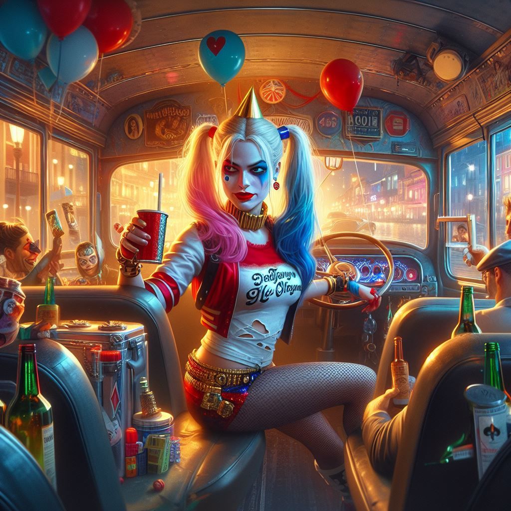 Harley Quinn - Bus Driver