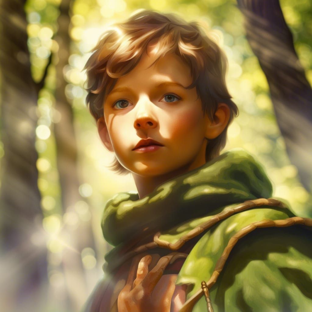 Young Robin Hood - Ai Generated Artwork - Nightcafe Creator