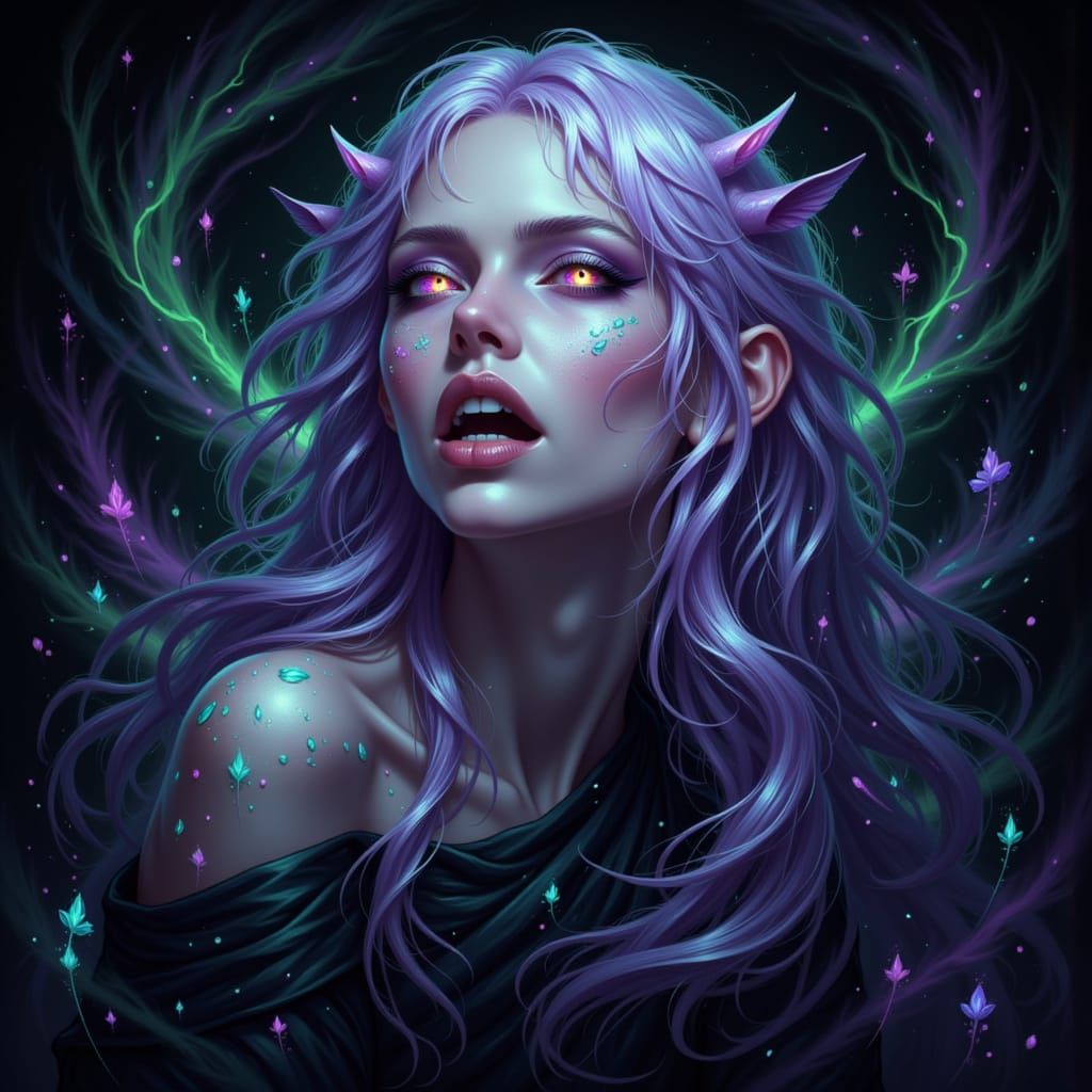 LilacVenom <lora:Jemini:1.0>