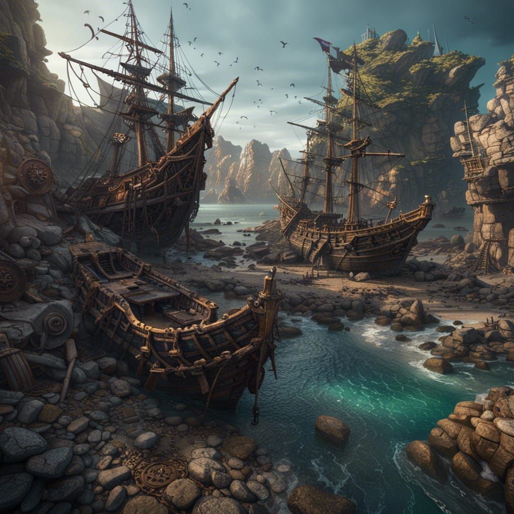 The unforgiving coast  by @Billcat