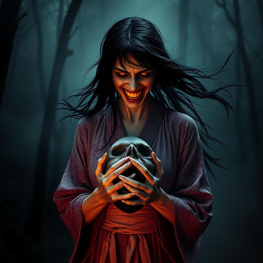 Kuchisake-onna  by @HecateWayne