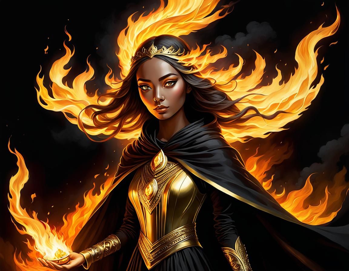 Goddess of flames