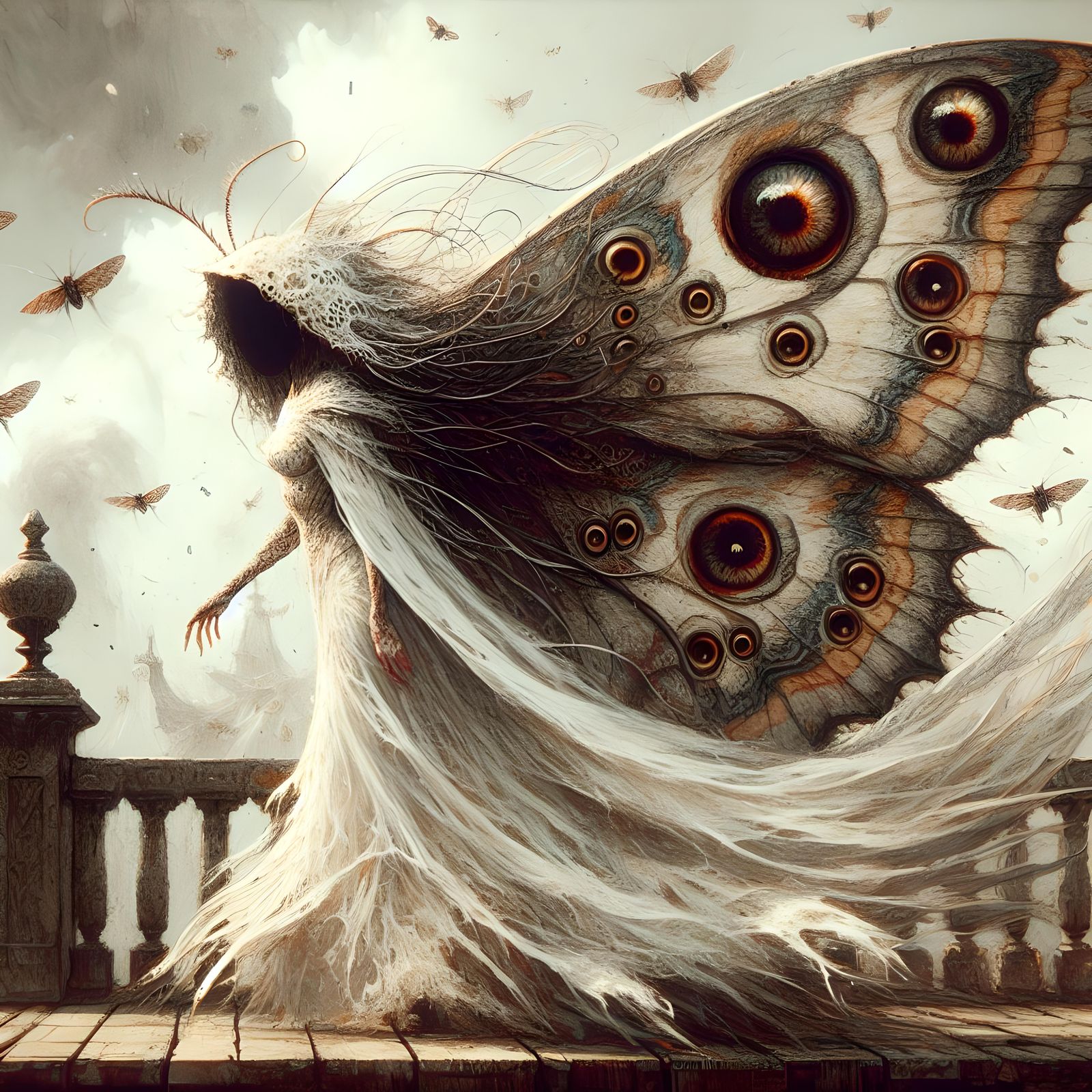 Morning walk on the bridge