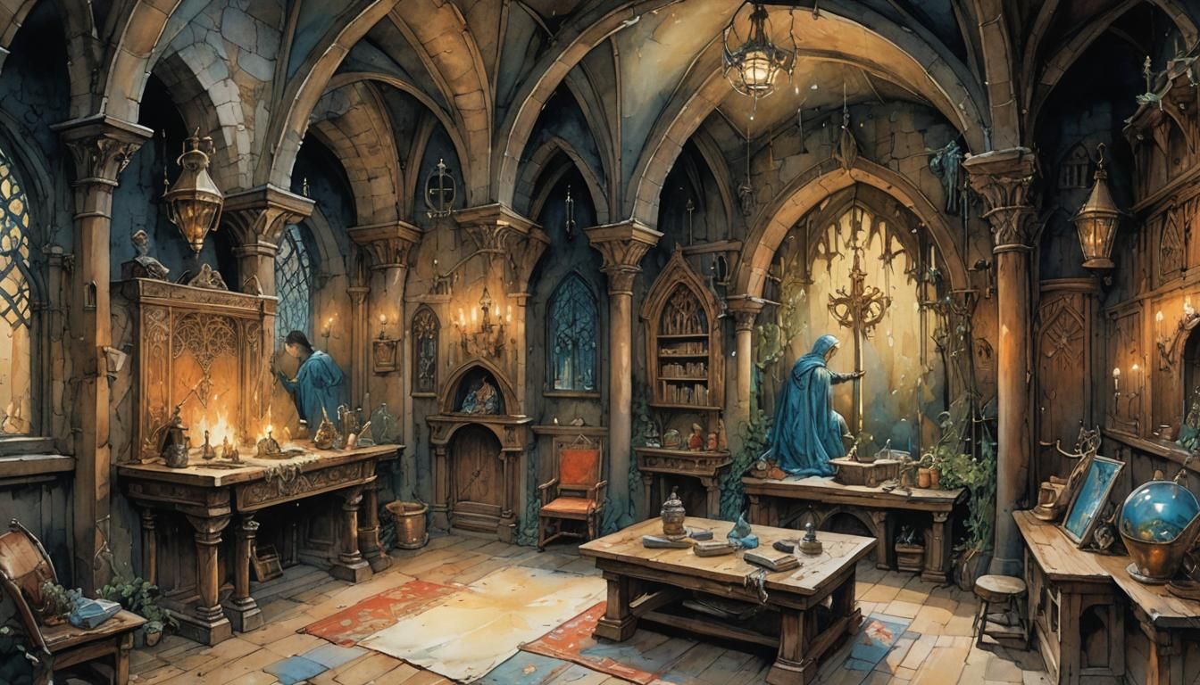 Stronghold Sanctuary  by @artsho