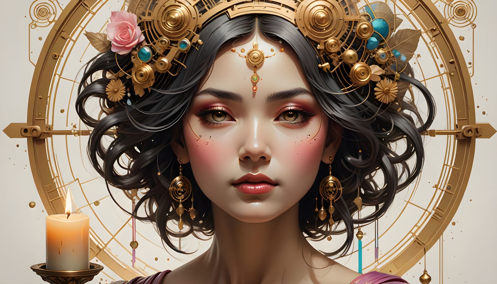 The Mechanical Muse or the Happy Solitude   by @CBM