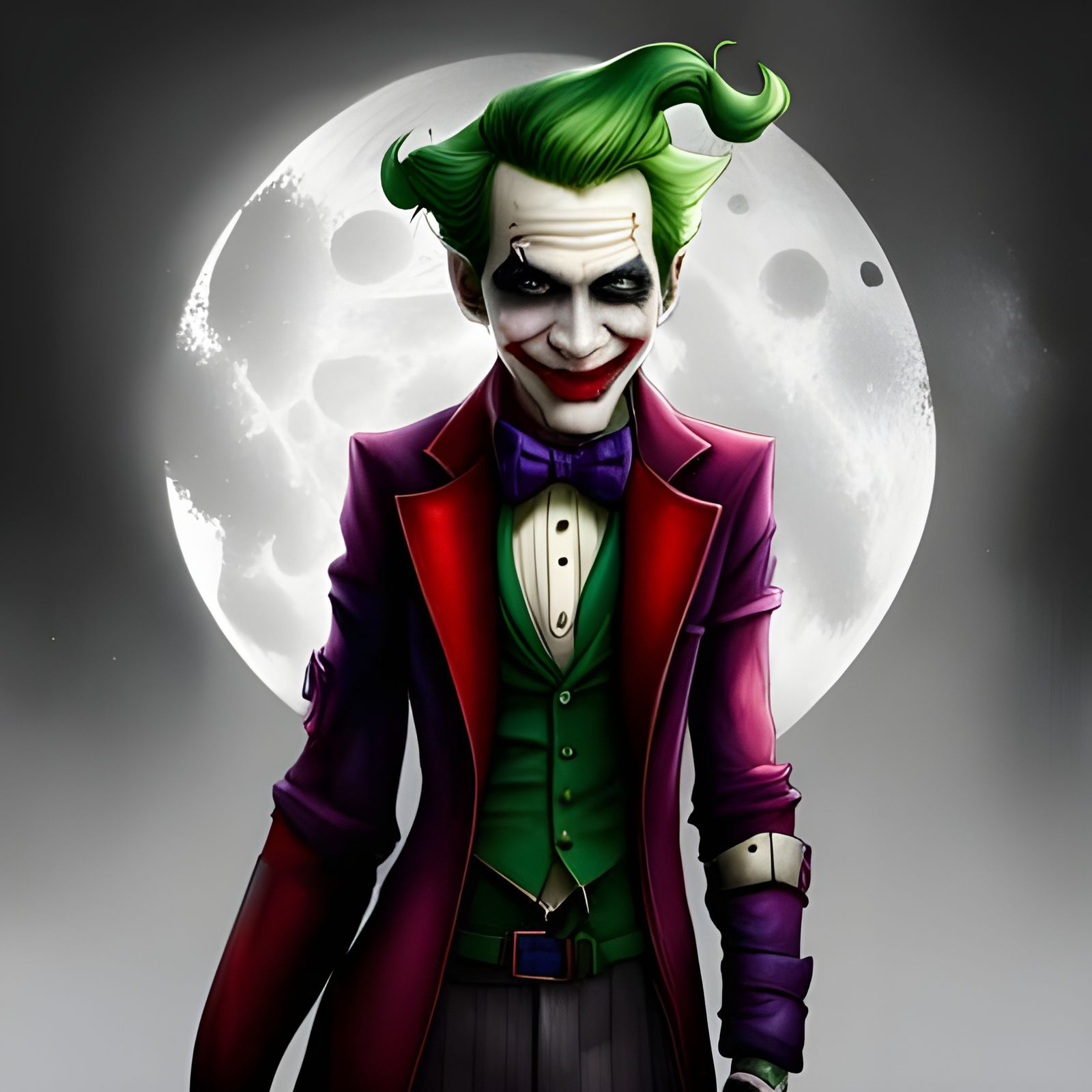 Joker - AI Generated Artwork - NightCafe Creator