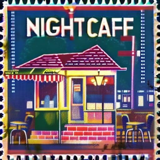 Gimme 😍 if you think that NightCafe deserves its own stamp!   by @GiGi