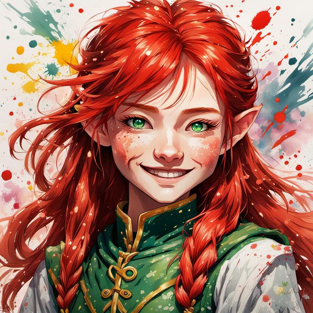 Elf, redhead