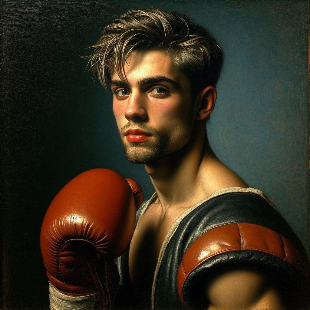Dutch Master's Boxer Portrait