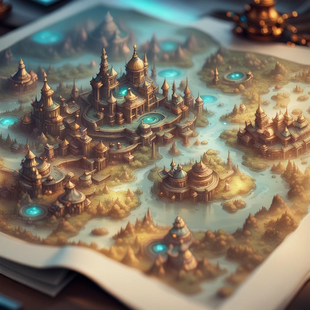 Magical map