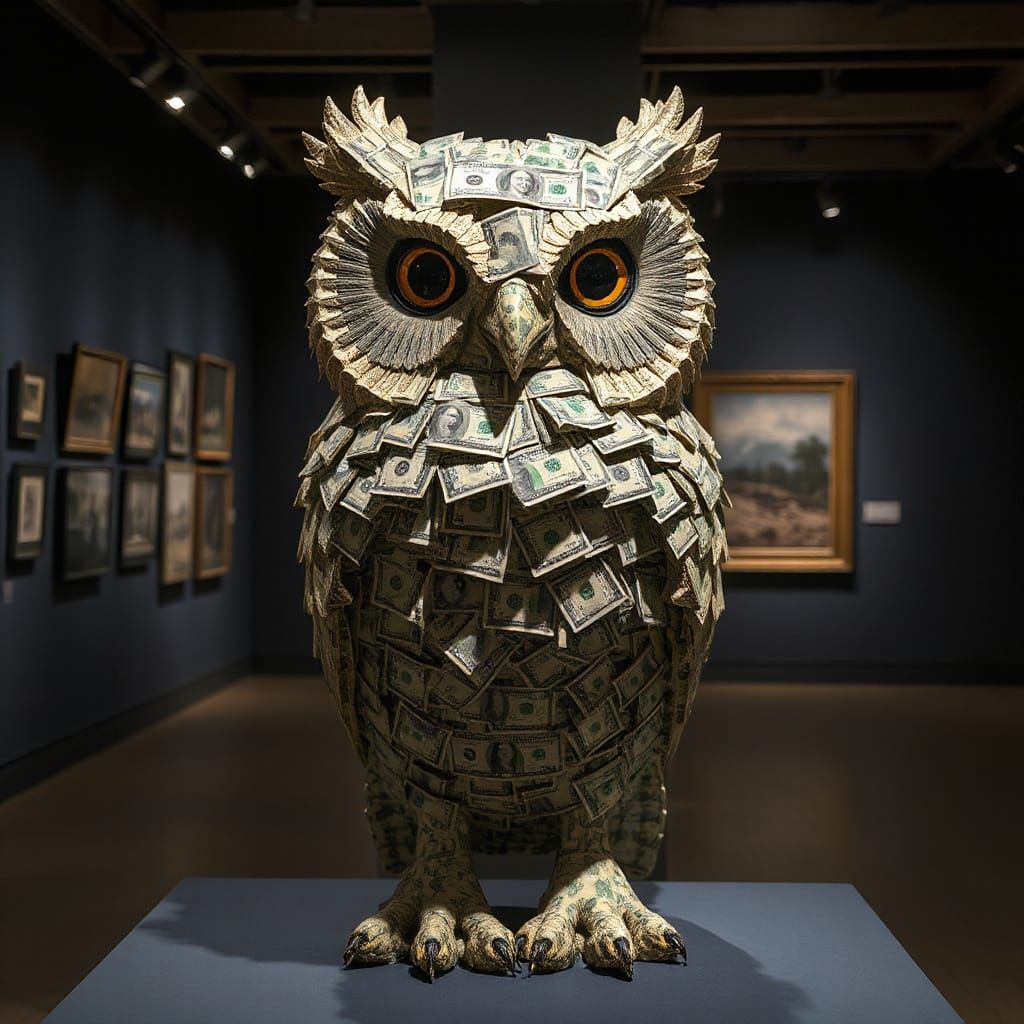 Gimme Owl Your Money  by @Miriam Wolfdaughter