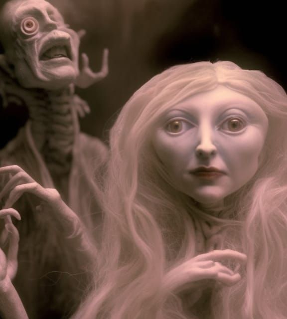 Ethereal Stopmotion Photograph in Dreamlike Style