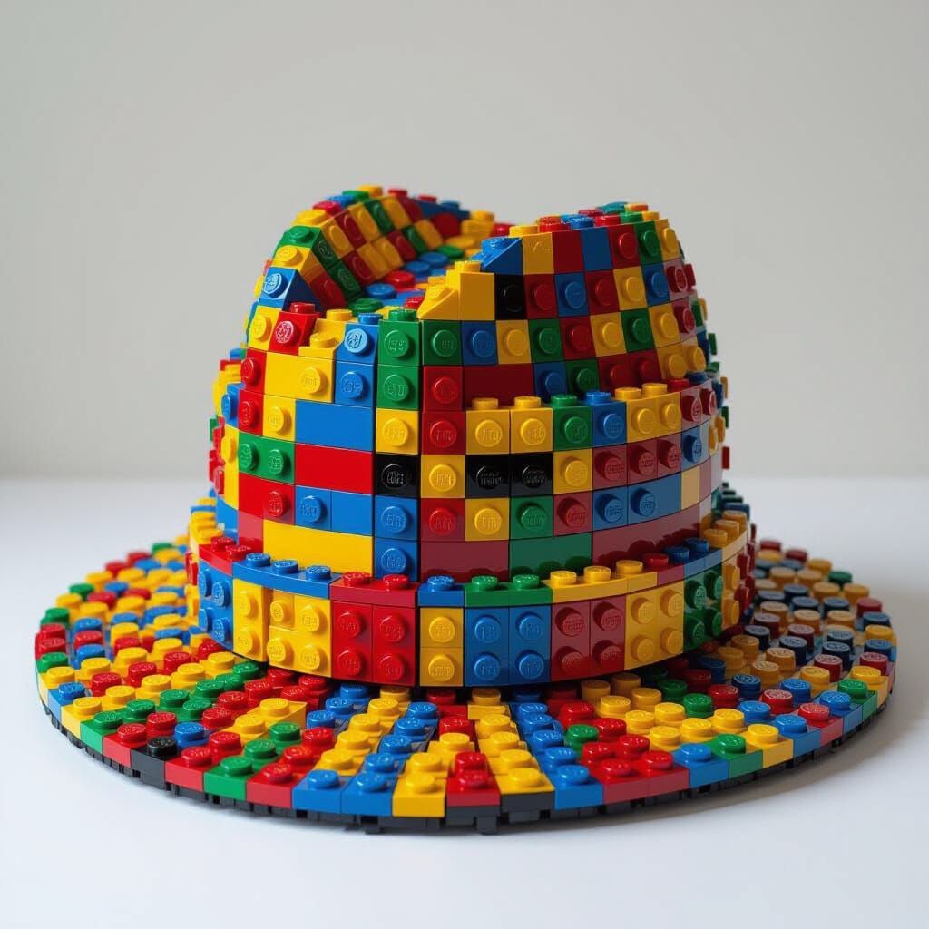 lego hat  by @Freud Erickson