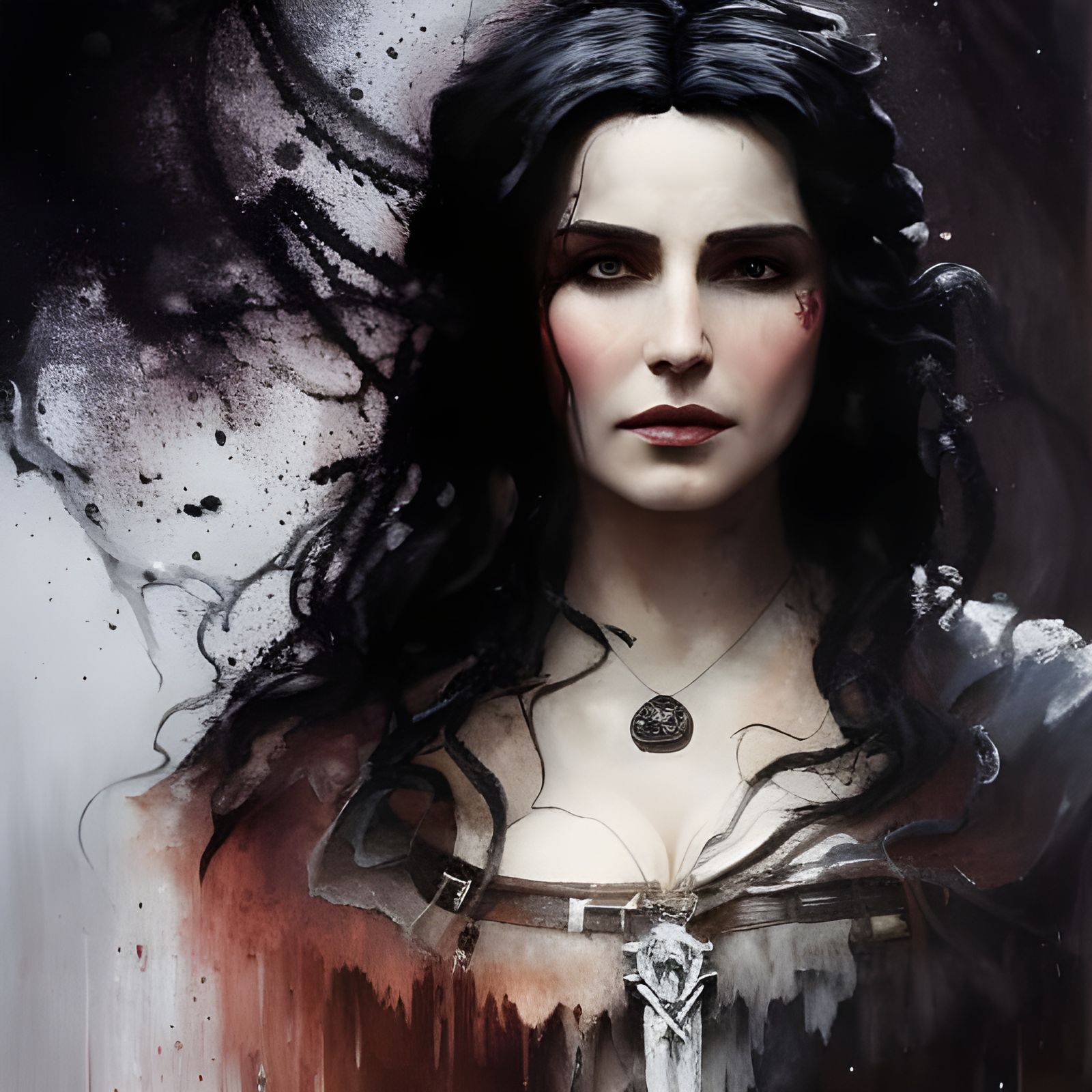 Yennefer of Vengerberg - AI Generated Artwork - NightCafe Creator