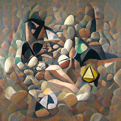 beach with rocks