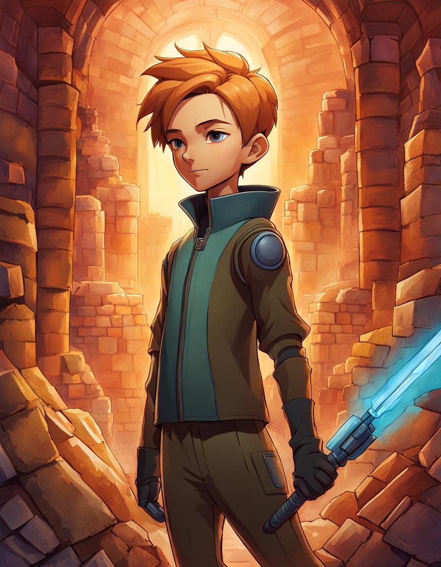 Jeremie . . . Sort Of . . . Code Lyoko Style - AI Generated Artwork -  NightCafe Creator