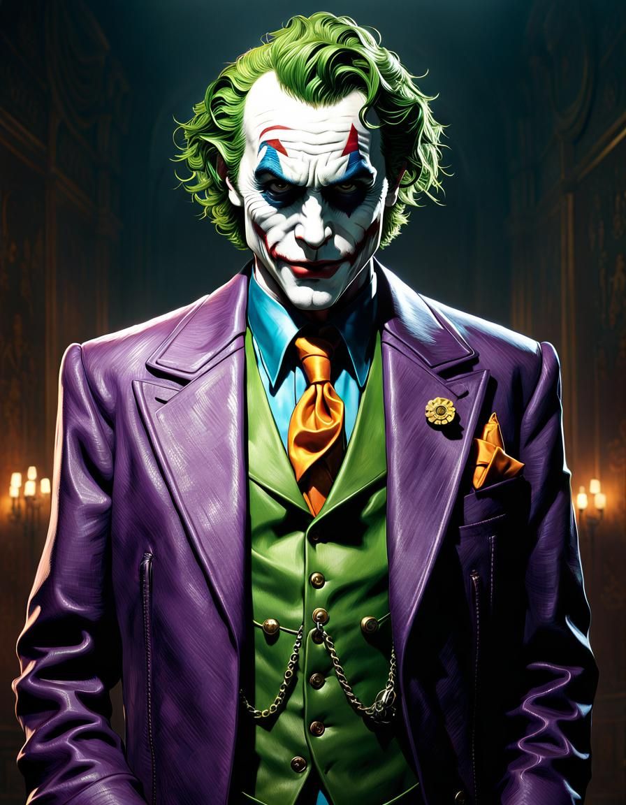 The Joker - AI Generated Artwork - NightCafe Creator