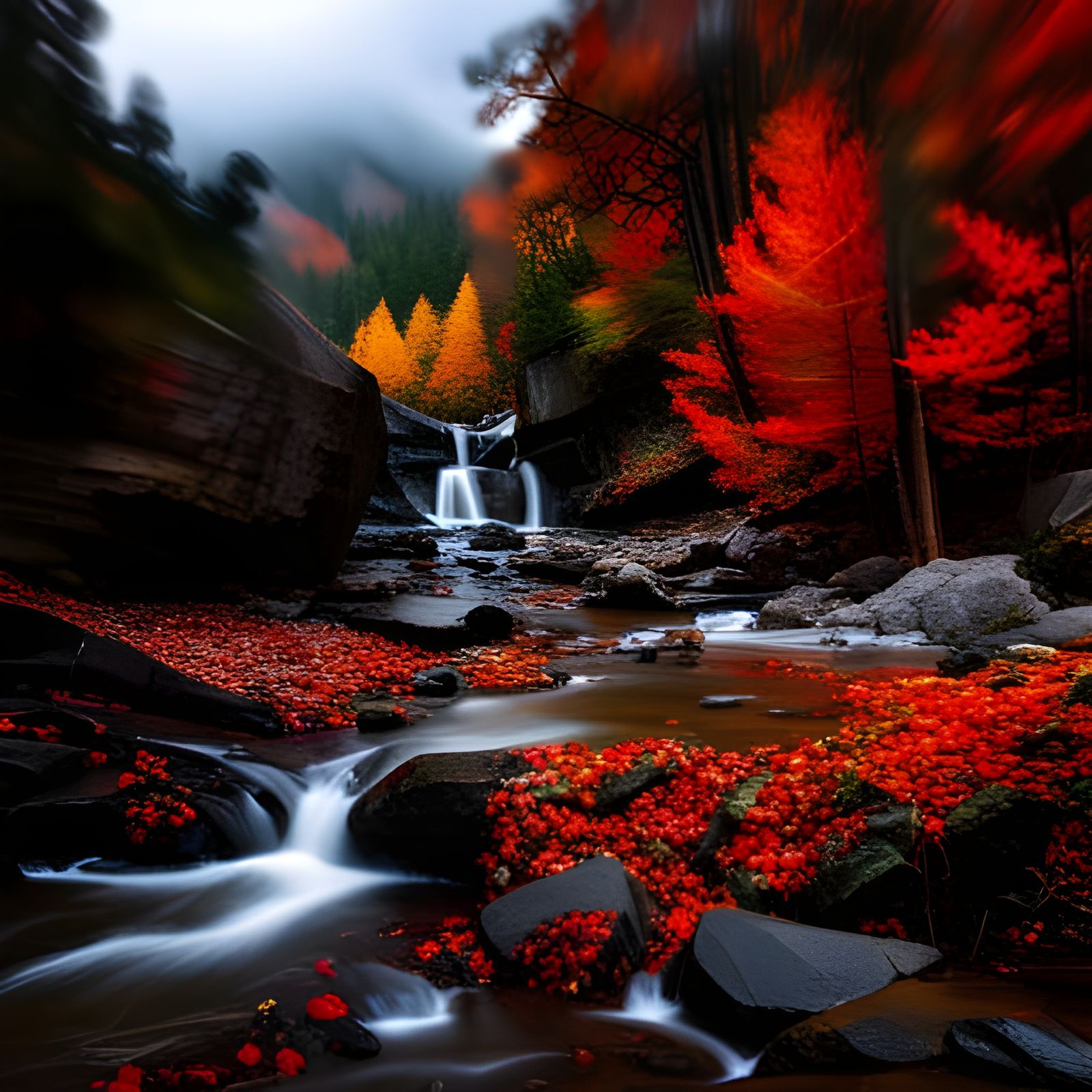what fall looks like in the south, highly detailed
