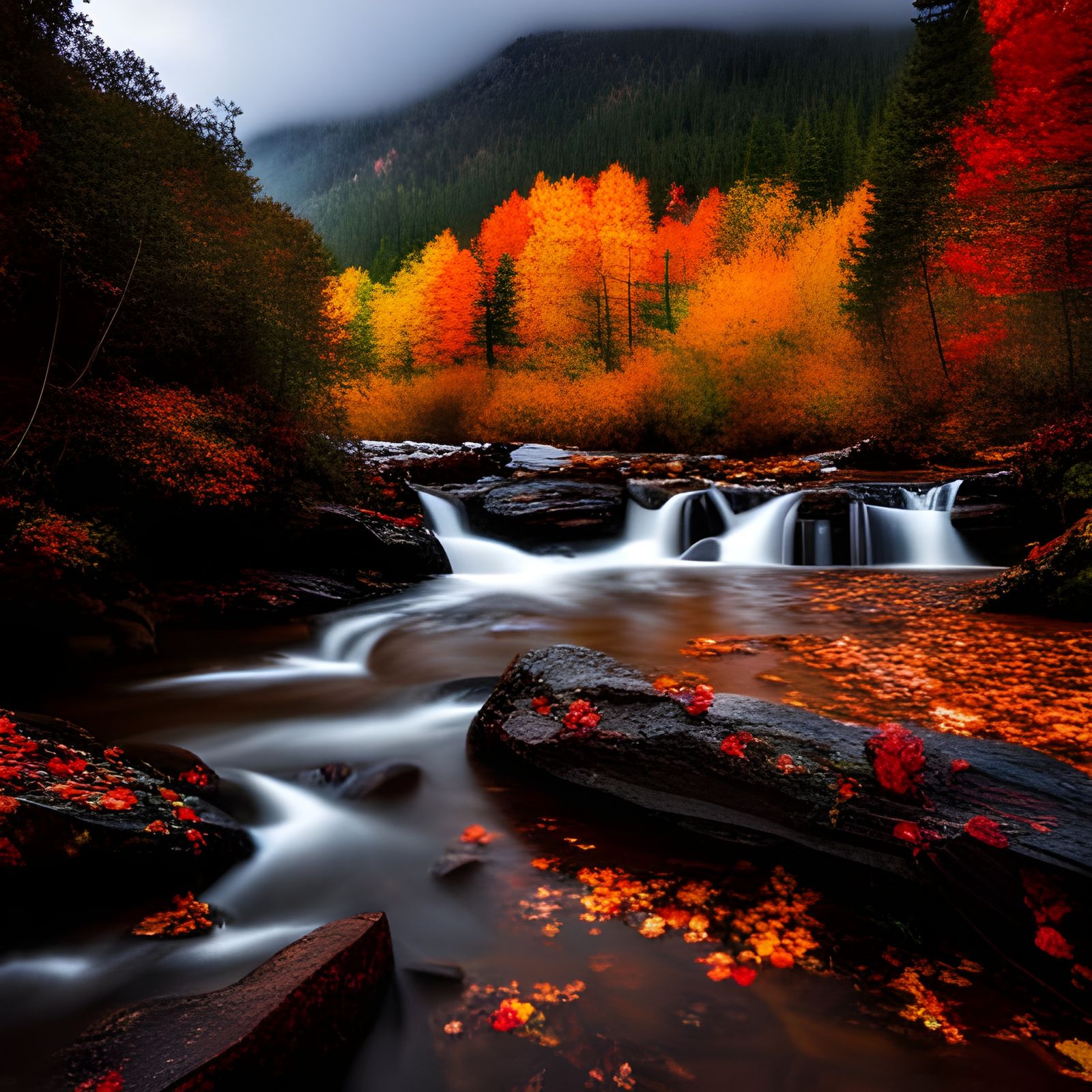 what fall looks like in the south, highly detailed