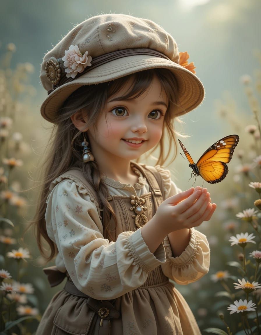 Butterfly Girl 😊🥳👍