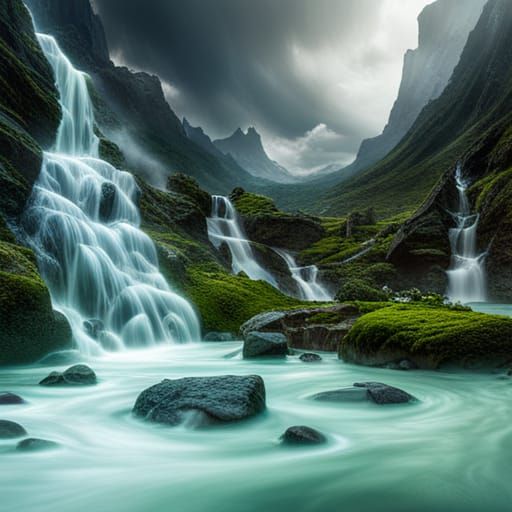Bubbles in water +  :: Meticulously hyperdetailed fantasy ph...