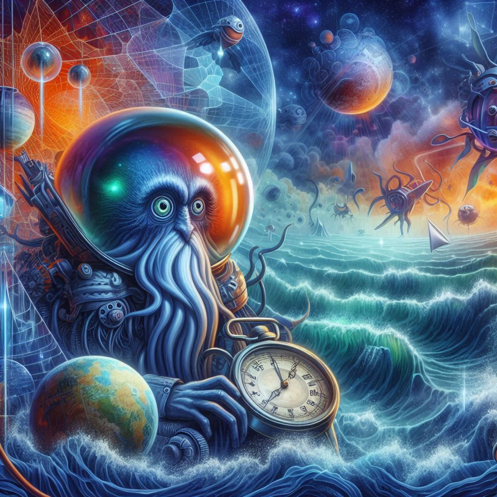 Dimensional tide watchers monitoring reality fluctuations