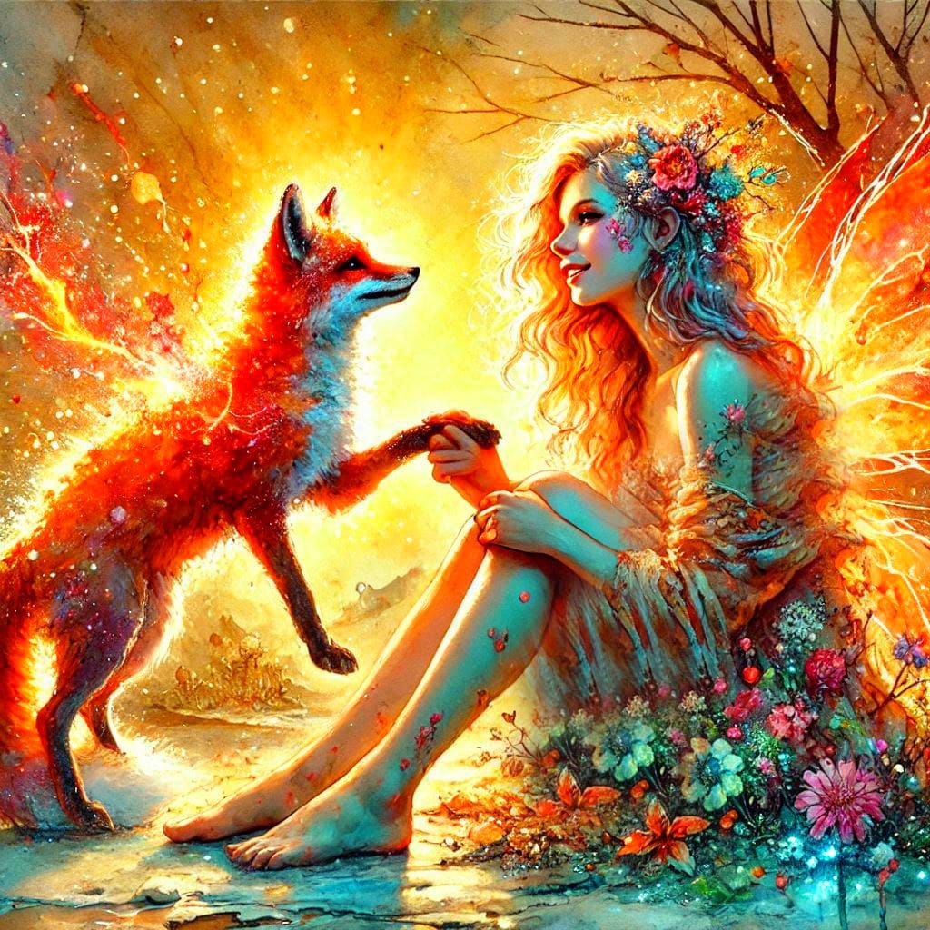 THE FOX AND THE FAIRY
